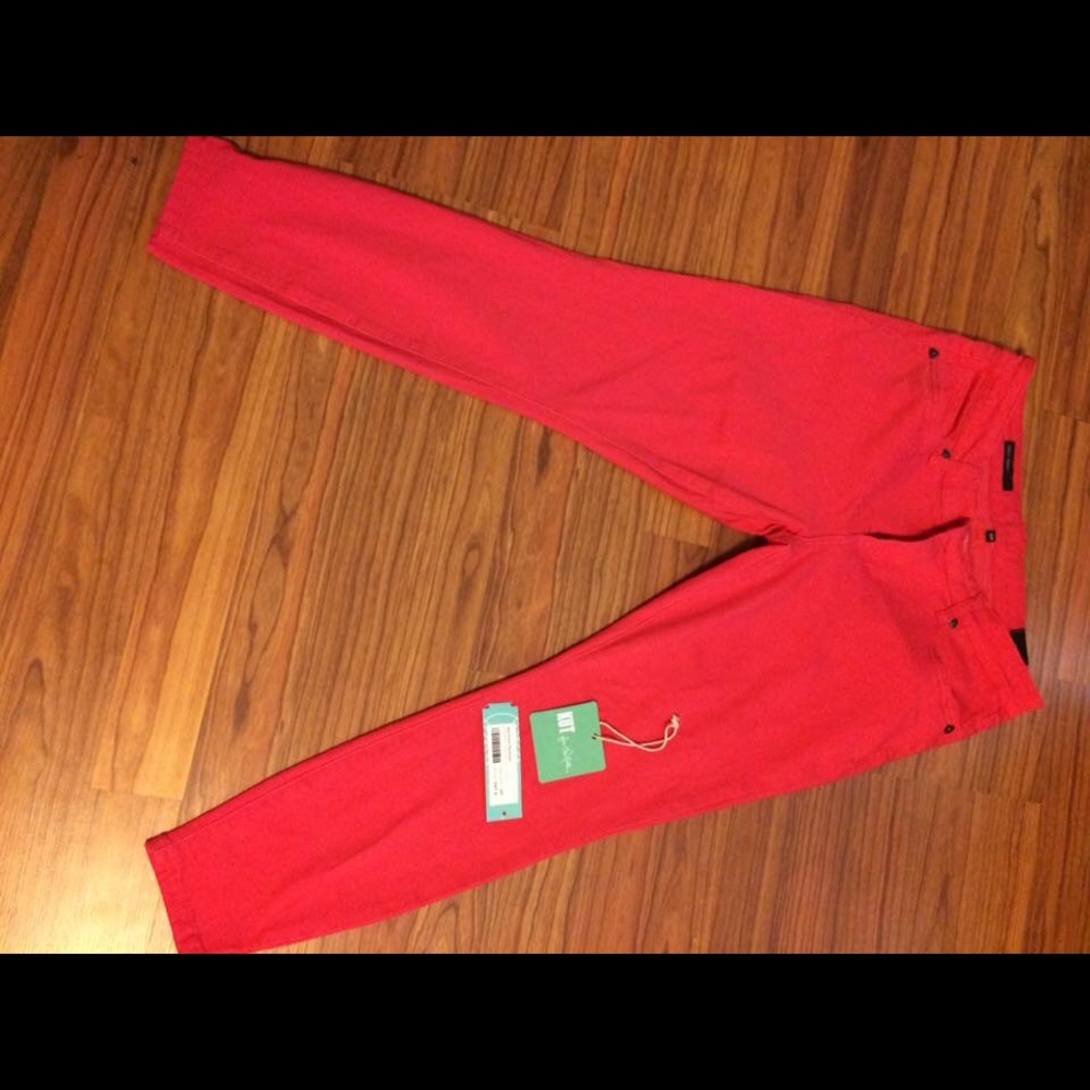 KFTK Candace Split Hem Skinny Jeans